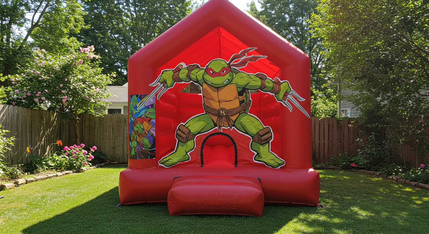 "Ninja Turtle bounce and hoop house rental Albuquerque"